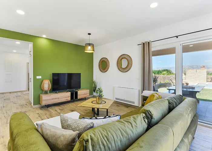 Rea 4 With Heated Pool Villa Privlaka (Zadar)